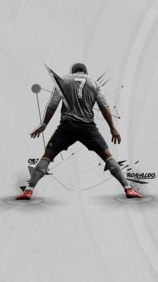 Cristiano Ronaldo iPhone Background for Desktop
