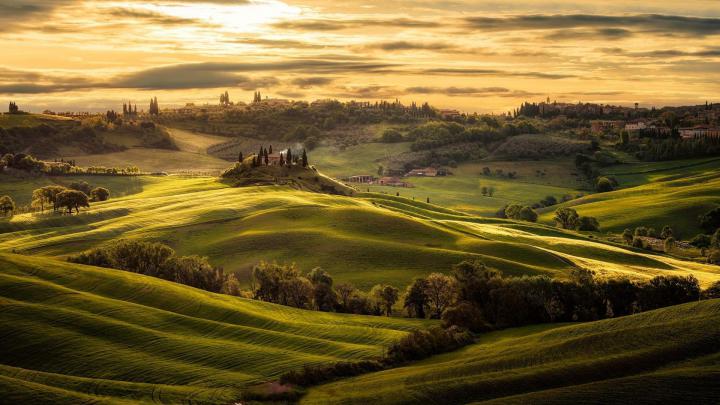 Green Rolling Hills Wallpapers