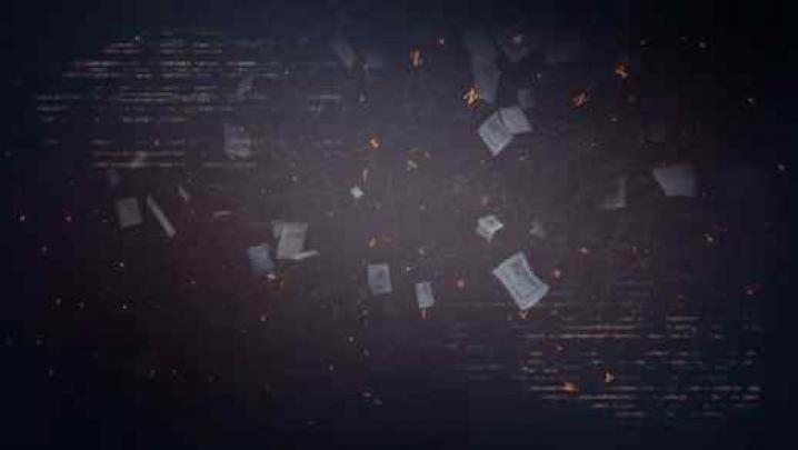 Flying Pages \/ Abstract Background - Live Desktop Wallpapers