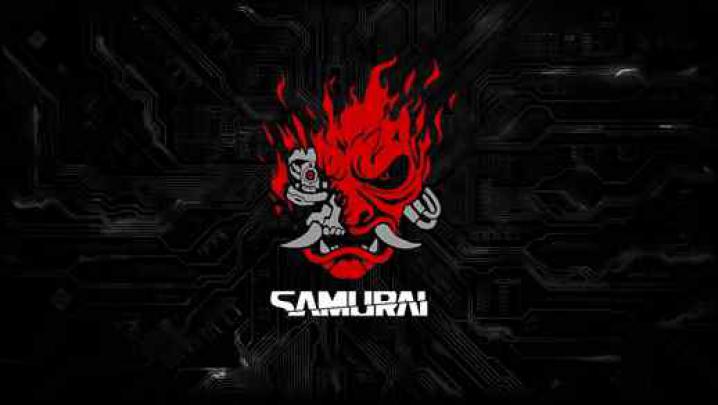Samurai Logo Cyberpunk 2077 - Live Desktop Wallpapers