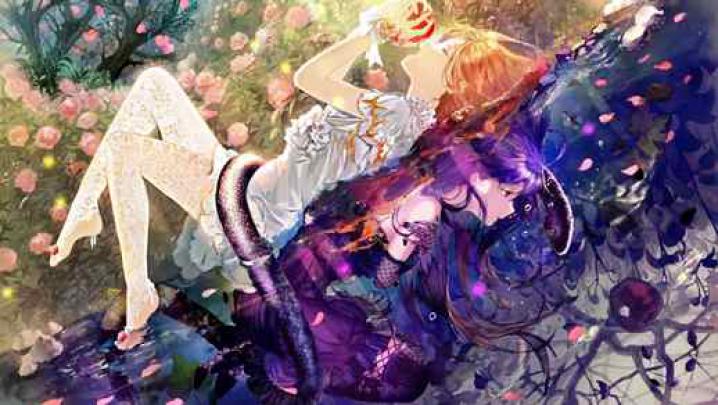 Good and Evil \/ Dark Reflection \/ Anime Girls - Live Desktop Wallpapers
