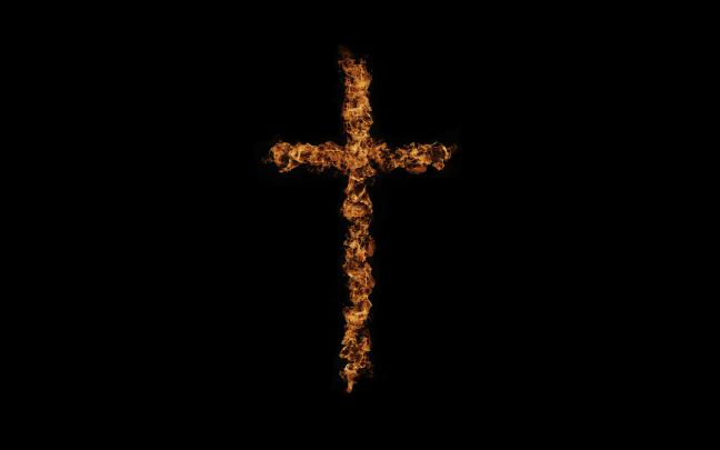 Fiery cross Wallpapers - HD Wallpapers 74506
