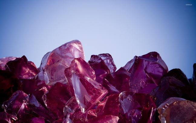 Red crystals wallpaper - Photography wallpapers - #51297