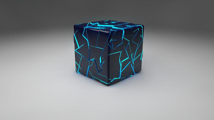 Blue Cube Wallpapers - Top Free Blue Cube Backgrounds - WallpaperAccess