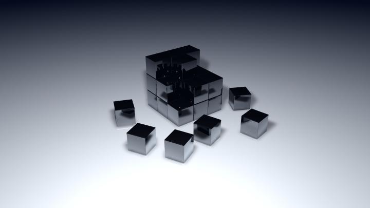 Abstract Cube HD Wallpaper | Background Image | 1920x1080