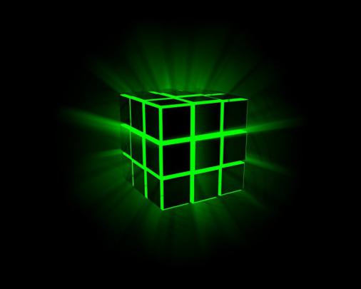 Black Cube Wallpaper -