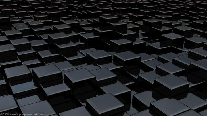 [44+] Black Cube Wallpaper 