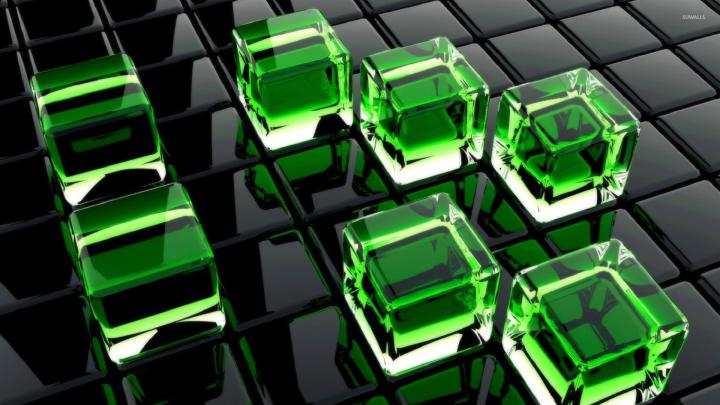 Glass cubes wallpaper - 3D wallpapers - #6532