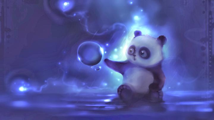 Cute Panda Background -