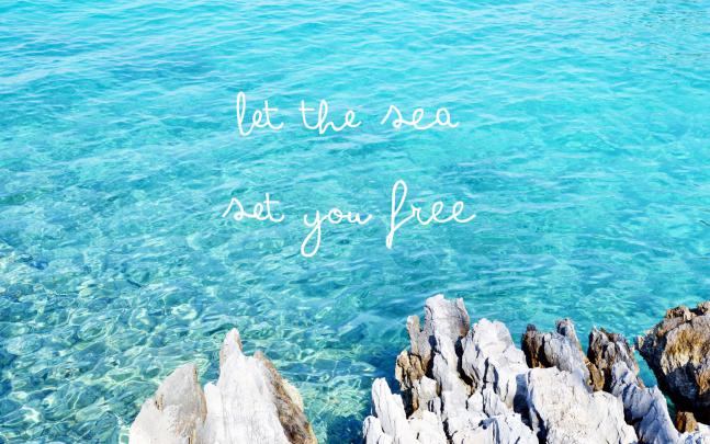 Free download Aqua sea ocean view Sea desktop wallpaper background 