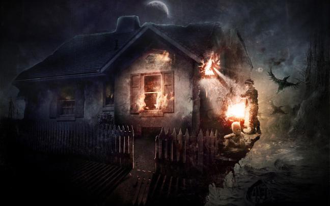 Gothic Horror Wallpaper \u00b7\u2460 