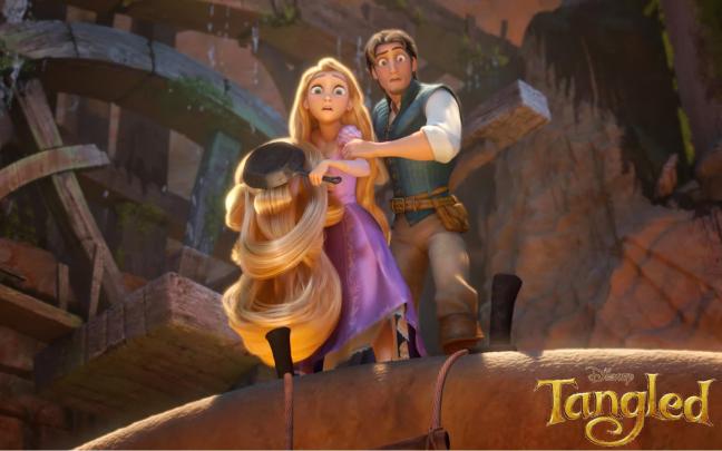 Free Desktop Wallpaper: Disney Tangled Wallpaper