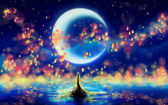 Tangled Floating Lanterns Desktop Wallpaper (74+ images)
