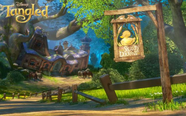 Tangled Desktop Wallpaper -