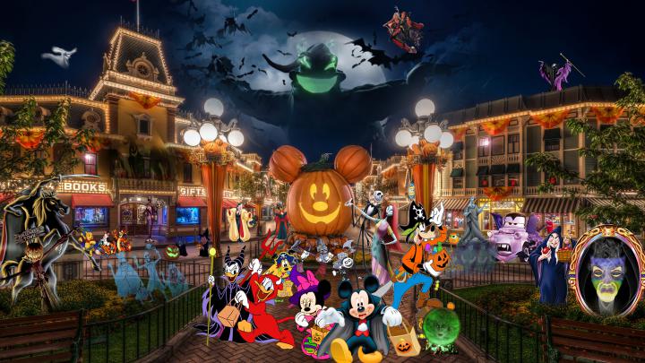 Disneyland: Halloween Wallpaper by The-Dark-Mamba-995 on DeviantArt