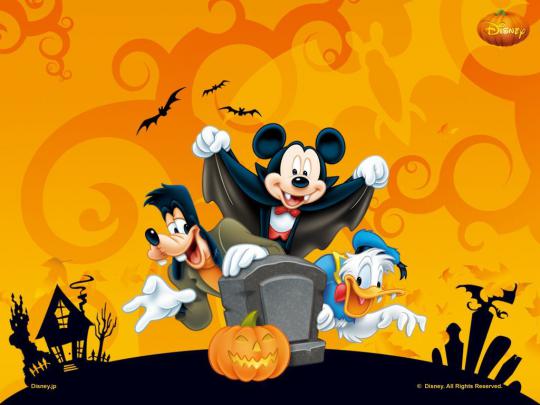 Free Disney Halloween Desktop Wallpaper | HalloweenStorys.com