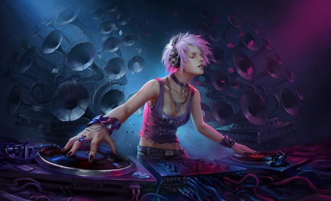 DJ, Fantasy art Wallpapers HD \/ Desktop and Mobile Backgrounds