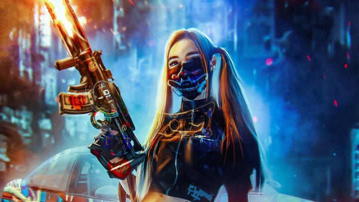 Cyberpunk Girl Wallpapers - Top Free Cyberpunk Girl Backgrounds 