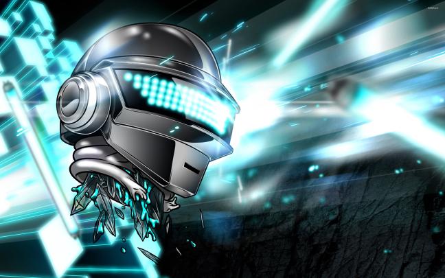 Daft Punk Wallpaper 1366x768 -