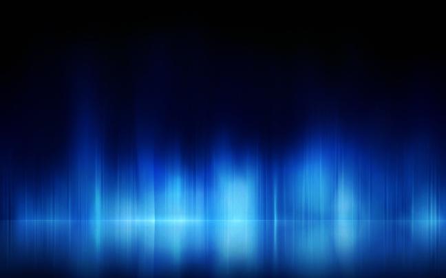 Abstract Blue Wallpaper -