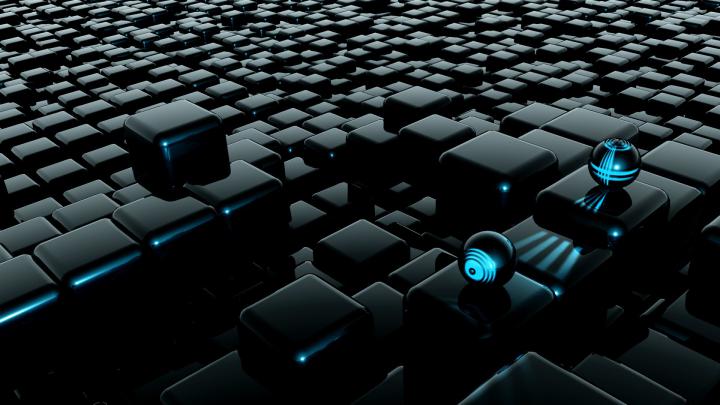 1920X1080 Blue Wallpaper -