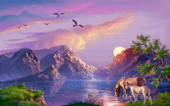 Beautiful Fantasy Art Wallpaper | wallpaper 1920x1080 full HD