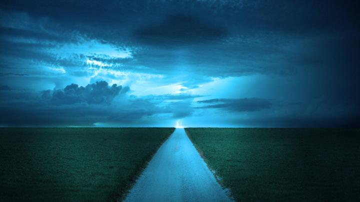 Blue Nature Wallpaper -