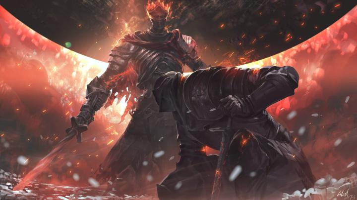 Dark Souls Soul Of Cinder Fan Art - 1920x1080 Wallpaper - teahub.io