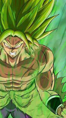 Green Anime Wallpaper Broly - Anime Wallpaper HD