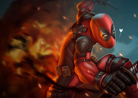 4k Deadpool Art, HD Superheroes, 4k Wallpapers, Images, Backgrounds 