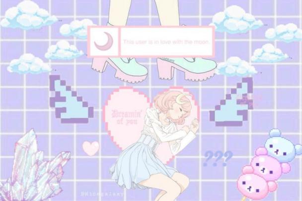 freetoedit pastel wallpaper anime background desktopwal | Cute 