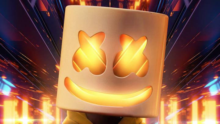 DJ Marshmello With Yellow LED Mask 4K HD Marshmello Wallpapers | HD 