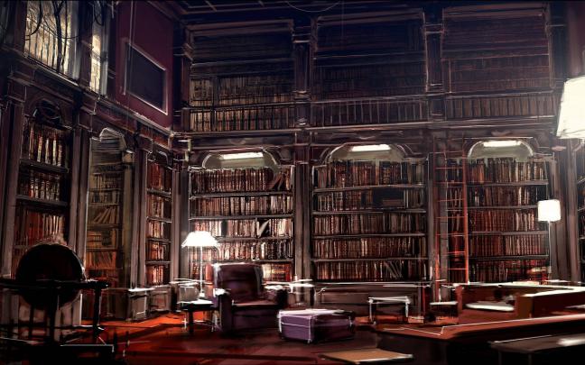 Free Download Library Wallpapers