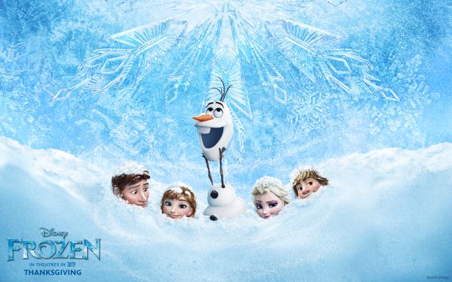 Frozen Backgrounds Free Download