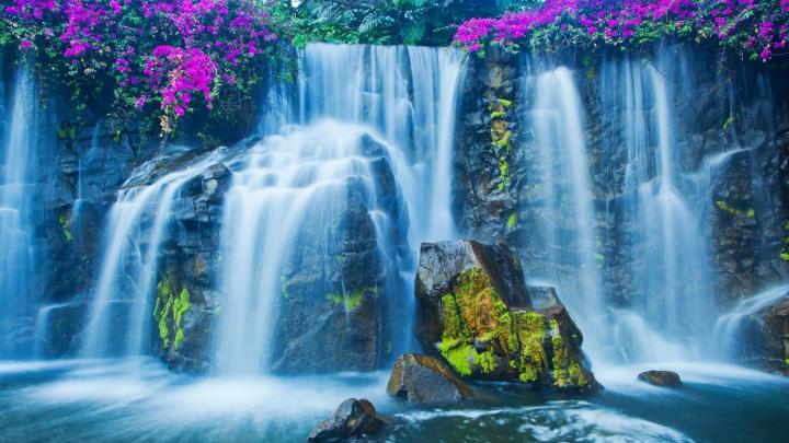 Desktop Wallpapers Waterfalls with Rainbow (34+ images)