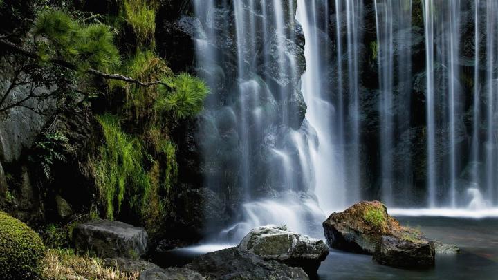 Waterfall Desktop Backgrounds \u00b7\u2460 