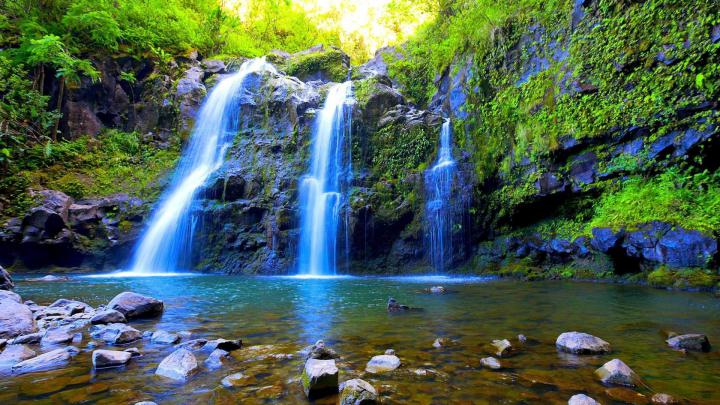 Waterfall Desktop Backgrounds \u00b7\u2460 
