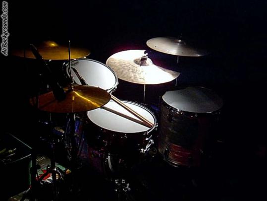 Cool Drum Set Wallpaper -