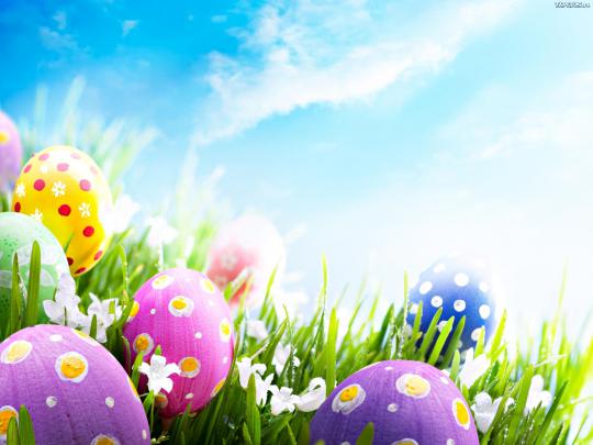 Easter Backgrounds collection download free