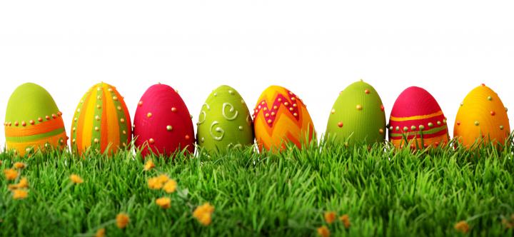 Colorful easter eggs - HD Desktop Wallpapers