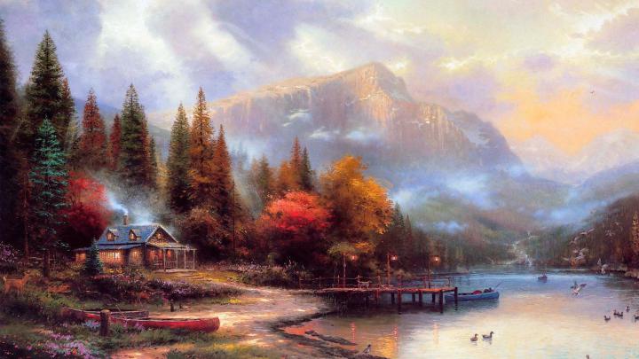 Desktop Wallpaper Fall Scenes \u00b7\u2460 