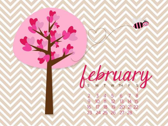 February Desktop Wallpapers