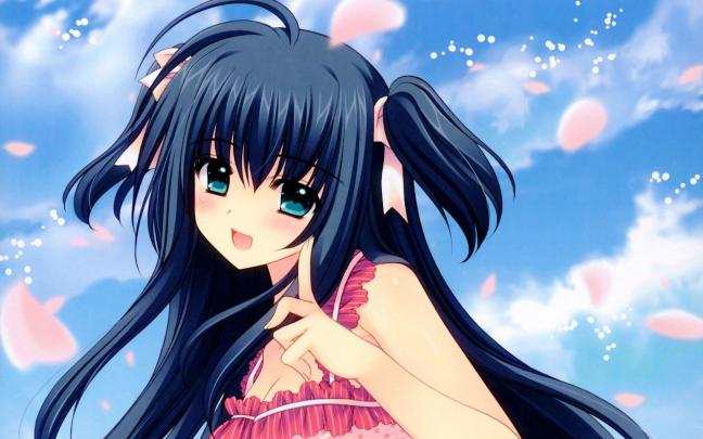 Anime Girl background \u00b7\u2460 Download free amazing full HD wallpapers for 