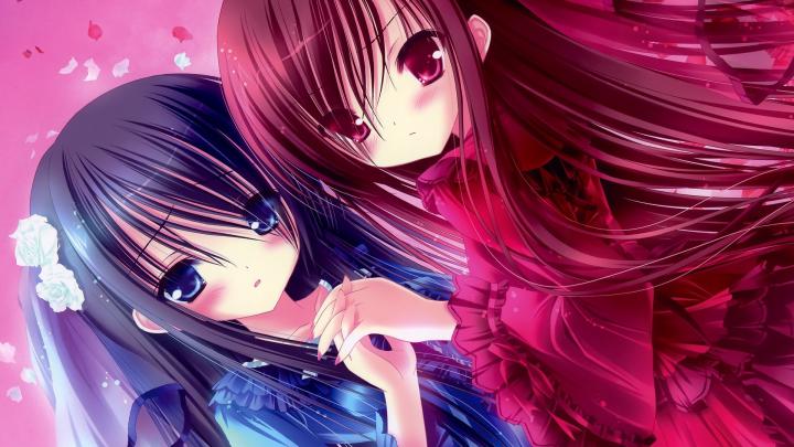 Anime Girl background \u00b7\u2460 Download free amazing full HD wallpapers for 