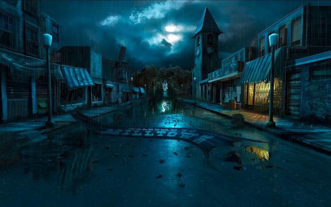 [41+] Dark and Stormy Night Wallpaper 