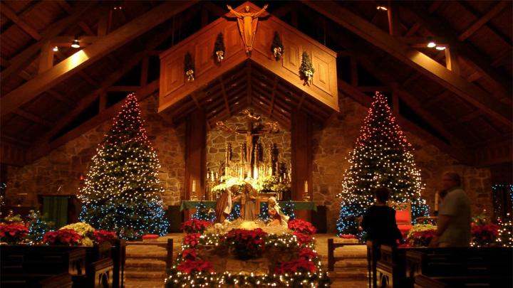 Christmas Scenes Wallpaper \u00b7\u2460 