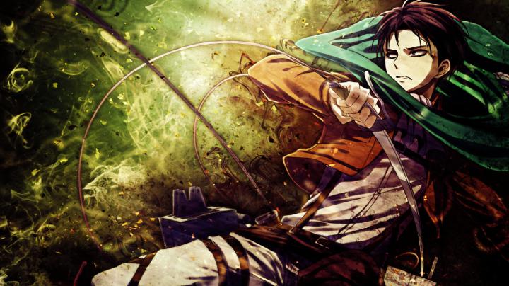Shingeki no Kyojin Wallpaper - Rivaille by umi-no-mizu.deviantart.com 
