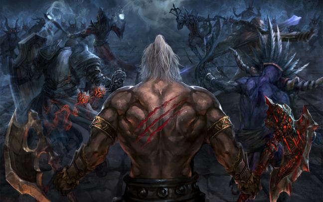 [49+] Diablo 3 Barbarian Wallpaper 