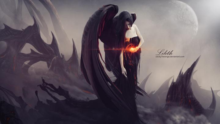 Download wallpaper: Digital art: Lilith 1920x1080