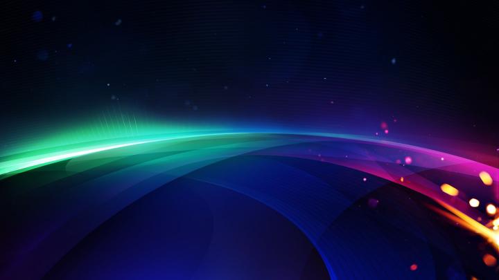 Teal and pink gradient color digital wallpaper, abstract, shapes 